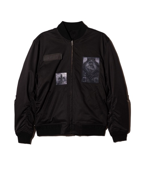 glamb（グラム） ma1 ma-1 Blow Reversible Bomber Jacket / ブロウ
