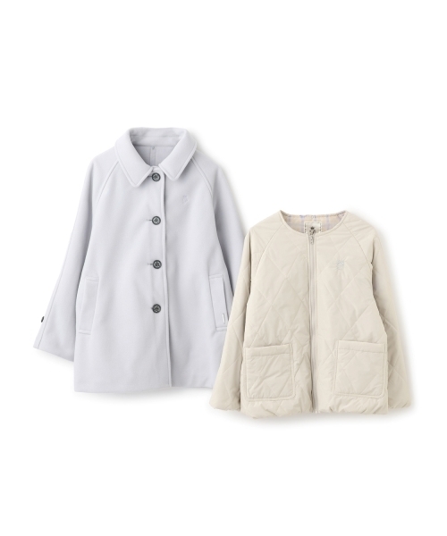 pom ponette junior（ポンポネット ジュニア） ステンカラーコート