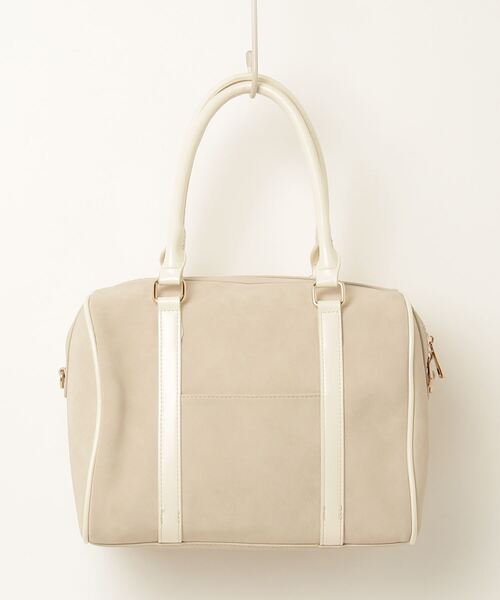 「Seemi. byNICECLAUP」 ハンドバッグ FREE ベージュ レディース_画像2