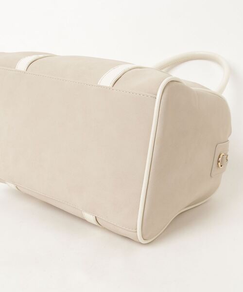 「Seemi. byNICECLAUP」 ハンドバッグ FREE ベージュ レディース_画像3