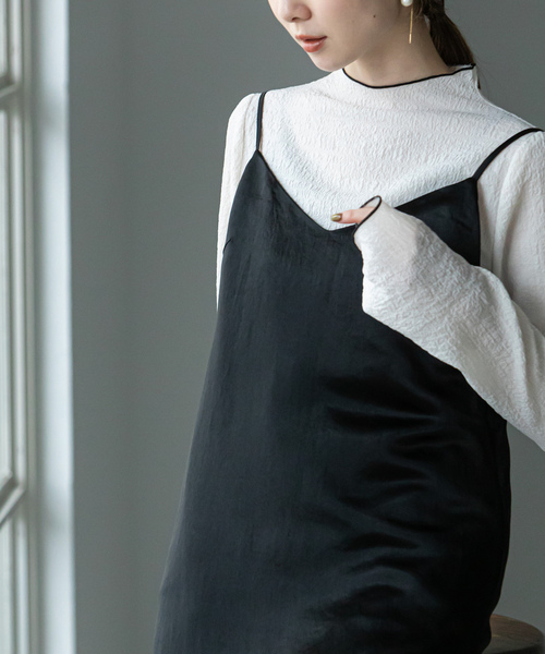 新品　ノーブル　キャミワンピース NOBLE（ノーブル） キャミソールワンピース FREE スカイブルー