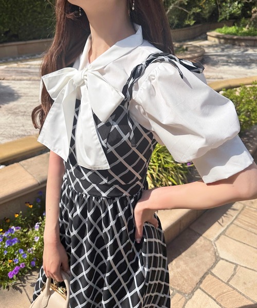 「apres jour」 キャミソールワンピース X-LARGE ピンクベージュ レディース_画像3