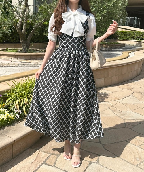 「apres jour」 キャミソールワンピース X-LARGE ピンクベージュ レディース_画像8