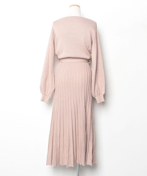 「dazzlin」 ニットワンピース FREE ピンク レディース_画像2