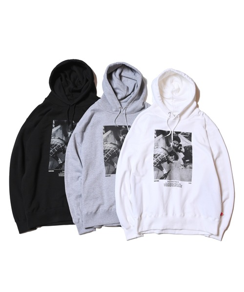 「VIRGOwearworks」 プルオーバーパーカー 3 ホワイト メンズ_画像3