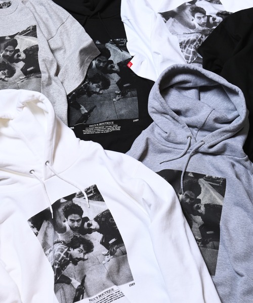 「VIRGOwearworks」 プルオーバーパーカー 3 ホワイト メンズ_画像4