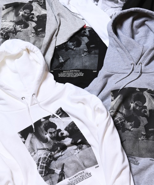 「VIRGOwearworks」 プルオーバーパーカー 3 ホワイト メンズ_画像5