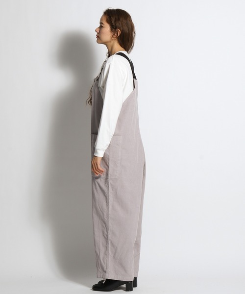 niko and…（ニコアンド） オーバーオール MEDIUM ライトグレー