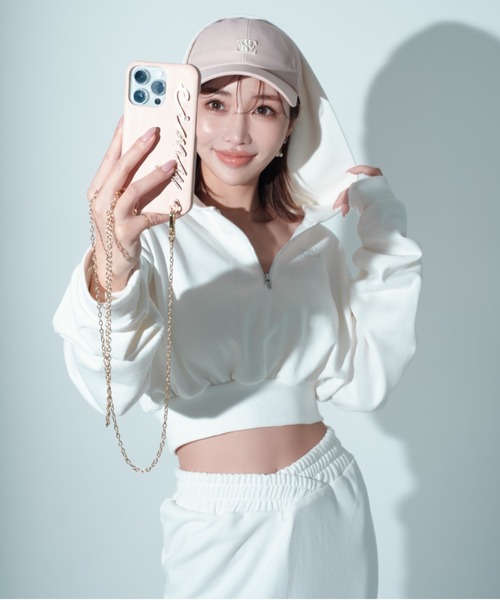 「EIMY ISTOIRE」 セットアップ FREE ブラック レディース_画像4