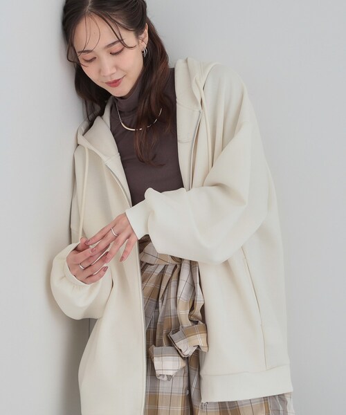SHOO・LA・RUE（シューラルー） パーカー 「セットアップ可/なめらか