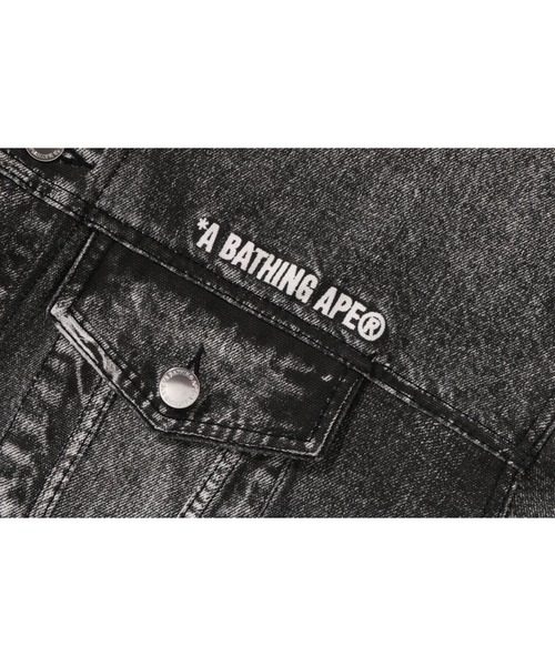 ミリタリージャケット モッズコート FAKE PRINT TRUCKER JACKETの画像