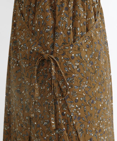 「MERLOT」 イージーパンツ FREE ブラウン レディース_画像3