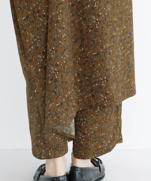 「MERLOT」 イージーパンツ FREE ブラウン レディース_画像8