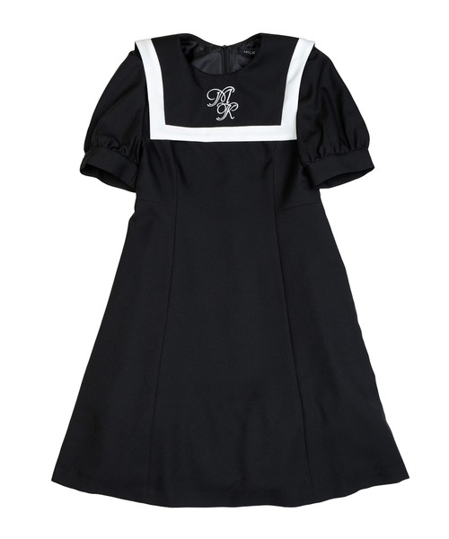 MILK ミルク　ワンピース　ブラック MILK（ミルク） ワンピース Ecole ワンピース : ZOZOTOWN Yahoo!店