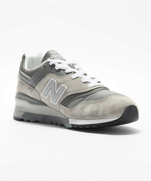 New Balance」 ローカットスニーカー 26.0cm グレー メンズ New