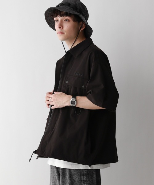 「KELTY」 ブルゾン LARGE グレー メンズ_画像4