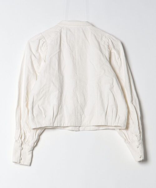 「RBS」 ストライプ柄長袖ブラウス 0 ホワイト レディース_画像2