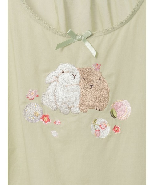 ピンクハウス　綿ローンダブリエ PINK HOUSE｜フリル使いローンタブリエ | Rakuten Fashion(楽天