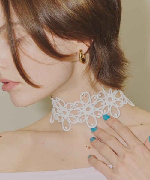 チョーカー Flower lace choker / フラワーレースチョーカー