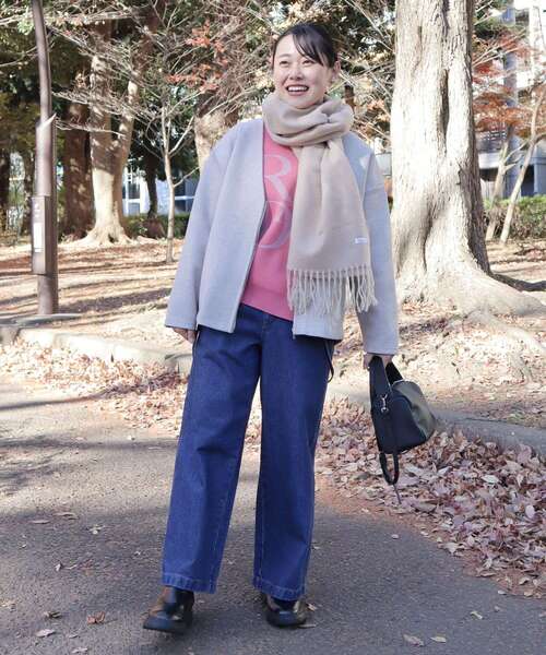 「CRAFT STANDARD BOUTIQUE」 デニムパンツ M ライトインディゴブルー レディース_画像8
