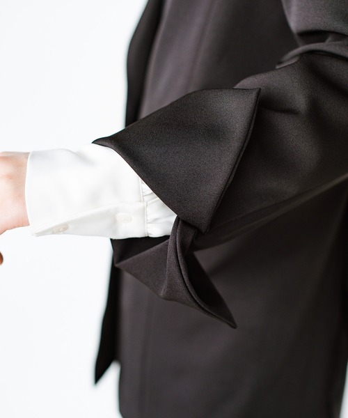 「haco!」 テーラードジャケット MEDIUM ブラック レディース_画像7