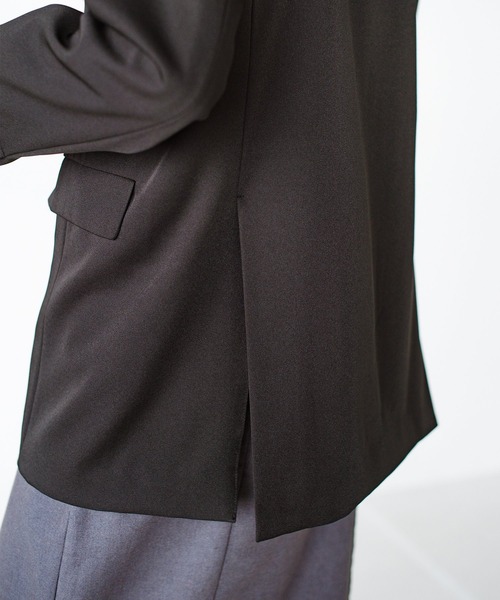 「haco!」 テーラードジャケット MEDIUM ブラック レディース_画像8