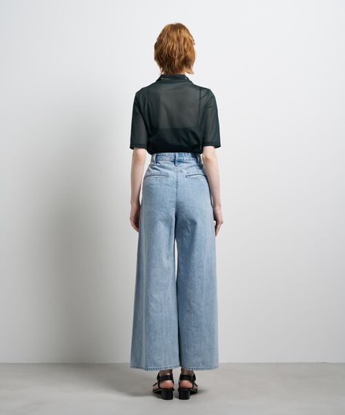 パンツ Lee×LANVIN en Bleuデニムマリンパンツ レディースの画像