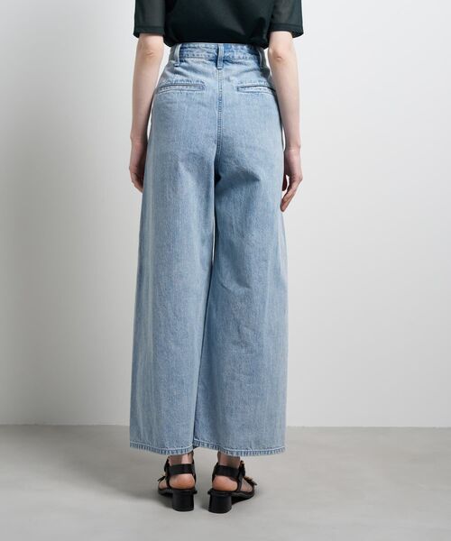LANVIN en Bleu パンツ Lee×LANVIN Bleuデニムマリンパンツ レディース