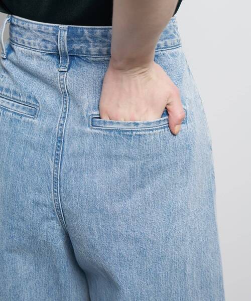 パンツ Lee×LANVIN en Bleuデニムマリンパンツ レディースの画像