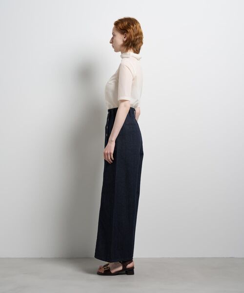 パンツ Lee×LANVIN en Bleuデニムマリンパンツ レディースの画像