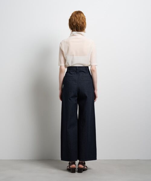 パンツ Lee×LANVIN en Bleuデニムマリンパンツ レディースの画像