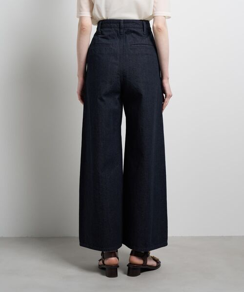LANVIN en Bleu パンツ Lee×LANVIN Bleuデニムマリンパンツ レディース