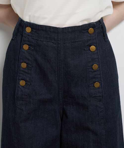 パンツ Lee×LANVIN en Bleuデニムマリンパンツ レディースの画像
