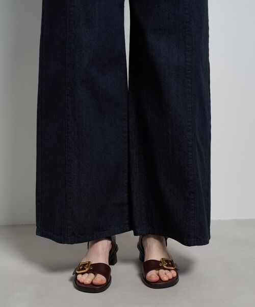 パンツ Lee×LANVIN en Bleuデニムマリンパンツ レディースの画像