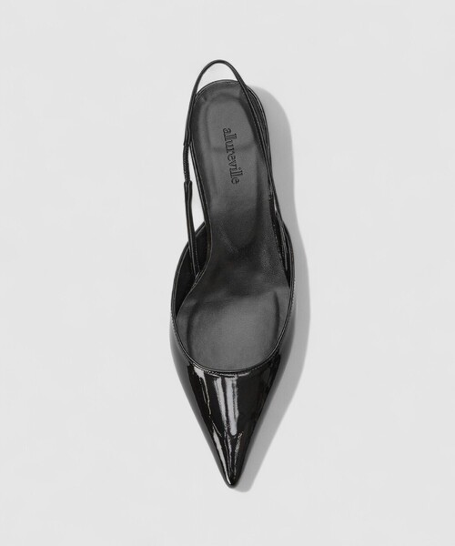 「allureville」 ヒールサンダル 22.5 ブラック レディース_画像6