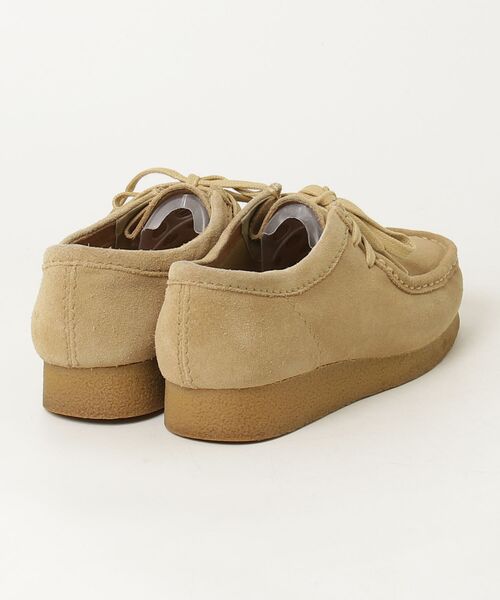 「Clarks」 モカシンシューズ 25cm ベージュ メンズ_画像2