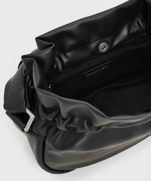 「CHARLES & KEITH」 ショルダーバッグ M スミクロ レディース_画像5