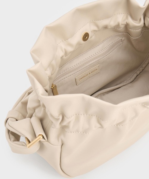 「CHARLES & KEITH」 ショルダーバッグ M スミクロ レディース_画像9