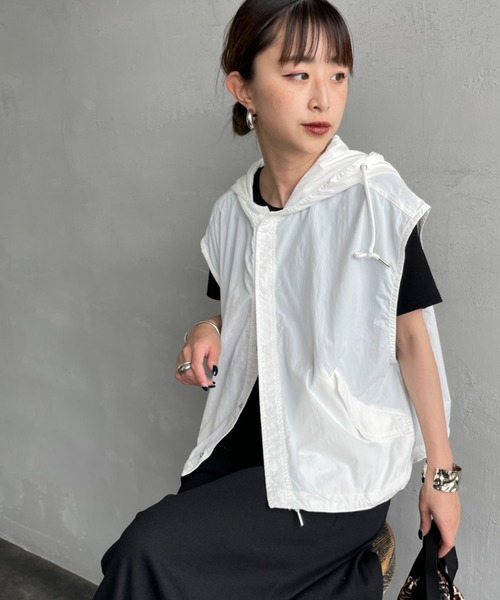 MILITARY（ミリタリー） ベスト ジレ 別注 スノーパーカーベスト