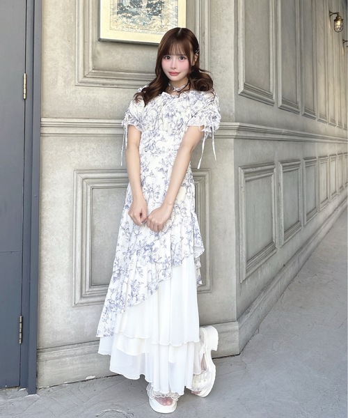 one way イレヘムロングワンピース one way（ワンウェイ） ワンピース イレヘムロングワンピース