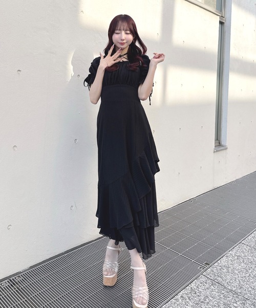 one way イレヘムロングワンピース one way（ワンウェイ） ワンピース イレヘムロングワンピース