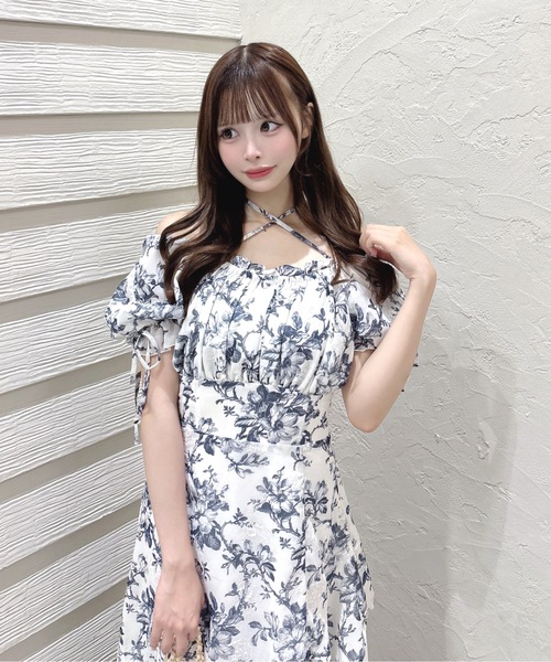 one way（ワンウェイ） ワンピース 夏 半袖 イレヘムロングワンピース