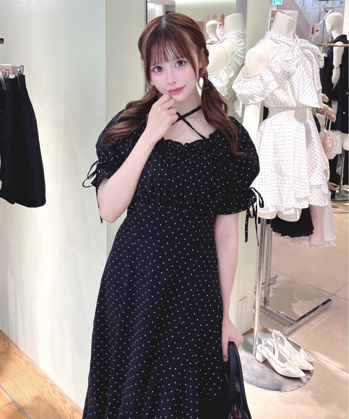 one way（ワンウェイ） ワンピース 夏 半袖 イレヘムロングワンピース