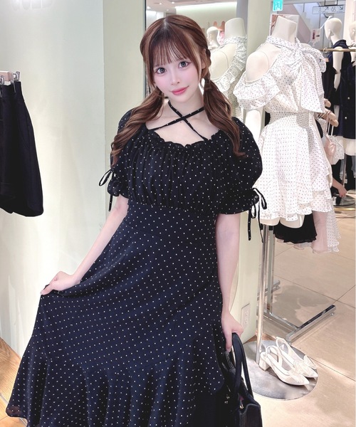 one way（ワンウェイ） ワンピース 夏 半袖 イレヘムロングワンピース