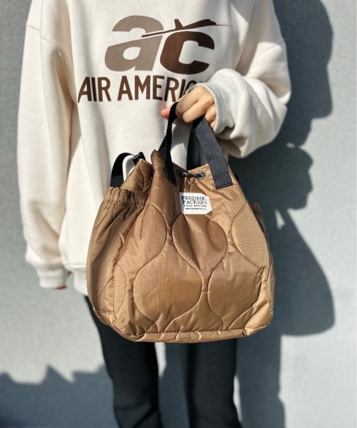 「FREDRIK PACKERS」 2WAYバッグ ONESIZE ブラック レディース_画像9