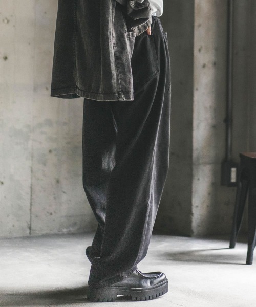 「Shoowtime」 デニムパンツ LARGE グレー メンズ_画像5