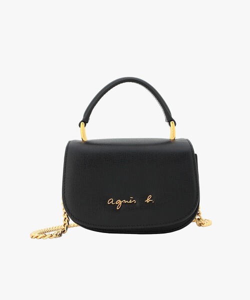 agnes b.（アニエスベー） ショルダーバッグ バッグ レザー 2way ミニ