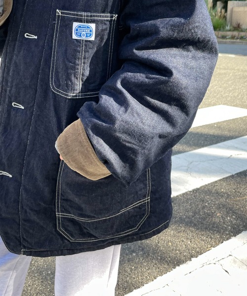 「CANAL JEAN」 ジャケット ONE SIZE インディゴブルー レディースの画像