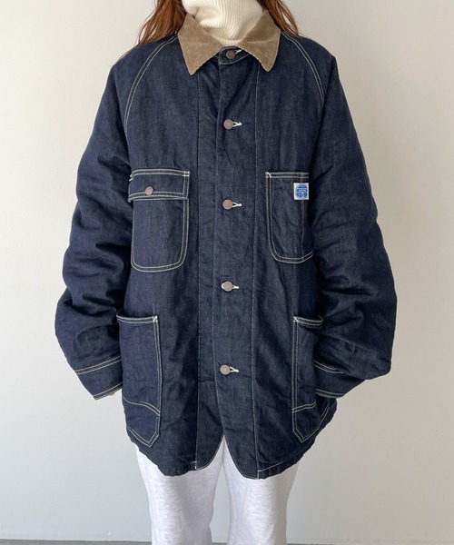 「CANAL JEAN」 ジャケット ONE SIZE インディゴブルー レディースの画像