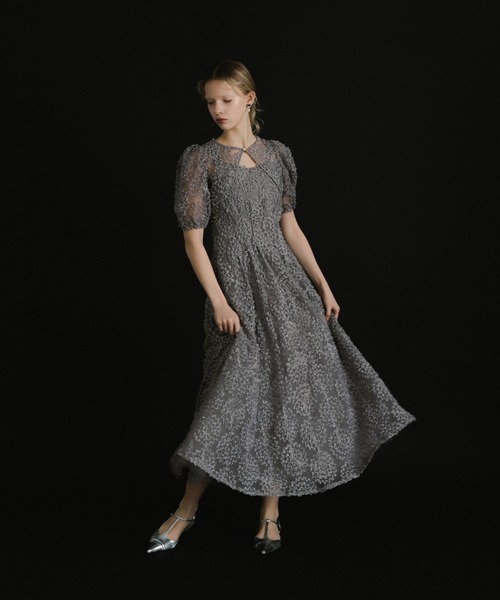 et.UNiVER ドレス Bloom noir dress : ZOZOTOWN Yahoo!店 - 通販